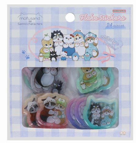 SANRIO JAPAN ORIGINAL CHARACTERS / MOFUSAND PLUMP STICKER SET