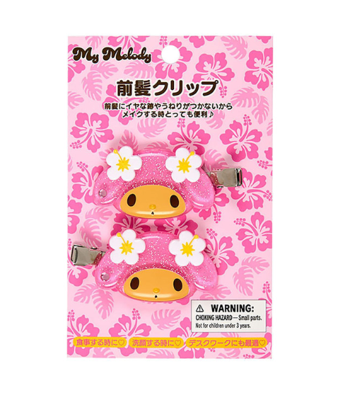 SANRIO ORIGINAL MY MELODY BANGS CLIP ENDLESS SUMMER VACATION