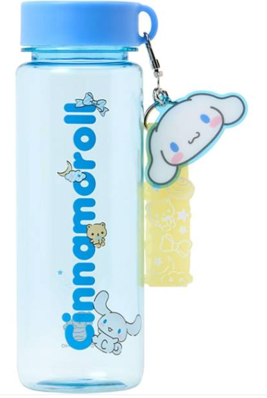 SANRIO ORIGINAL CINNAMOROLL CLEAR BOTTLE W/ STRAP
