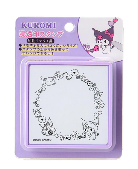 SANRIO ORIGINAL KUROMI MESSAGE MEMO STAMP