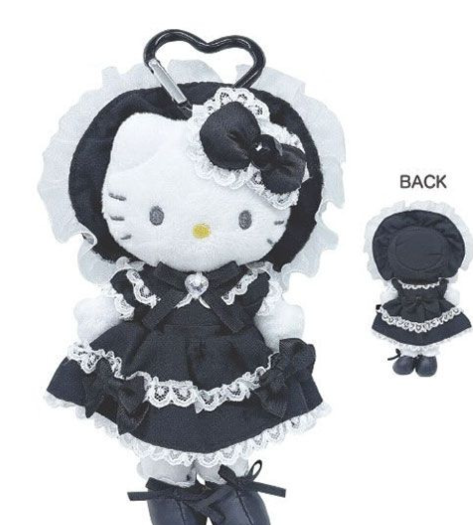 SANRIO ORIGINAL HELLO KITTY STYLE UP MASCOT LOLITA BLACK