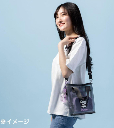 SANRIO ORIGINAL HELLO KITTY MESH MATERIAL 2 WAY TOTE BAG