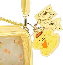 SANRIO JAPAN ORIGINAL POMPOMPURIN VINYL SHOULDER BAG / POUCH