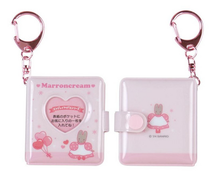 SANRIO JAPAN ORIGINAL CHARACTERS MINI PHOTO ALBUM KEYCHAIN BLIND BOX A