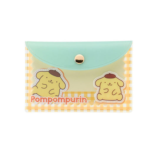 SANRIO POMPOMPURIN MEMO AND CARD CASE