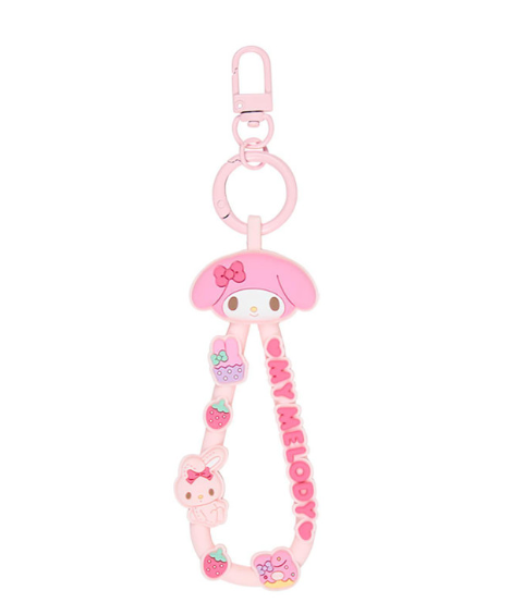 SANRIO ORIGINAL MY MELODY RUBBER CORE KEYCHAIN
