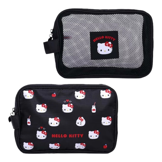 SANRIO HELLO KITTY TRAVEL POUCH SET
