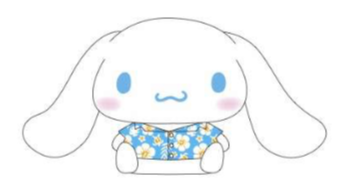 SANRIO CINNAMOROLL SUMMER DRESS MASCOT PLUSH