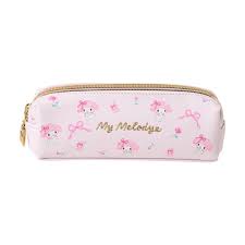 SANRIO ORIGINAL MY MELODY DOUBLE ZIPPER PEN CASE