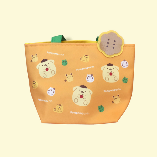 SANRIO JAPAN ORIGINAL POMPOMPURIN PN KUJI 2024 MINI TOTE BAG (YELLOW) #7