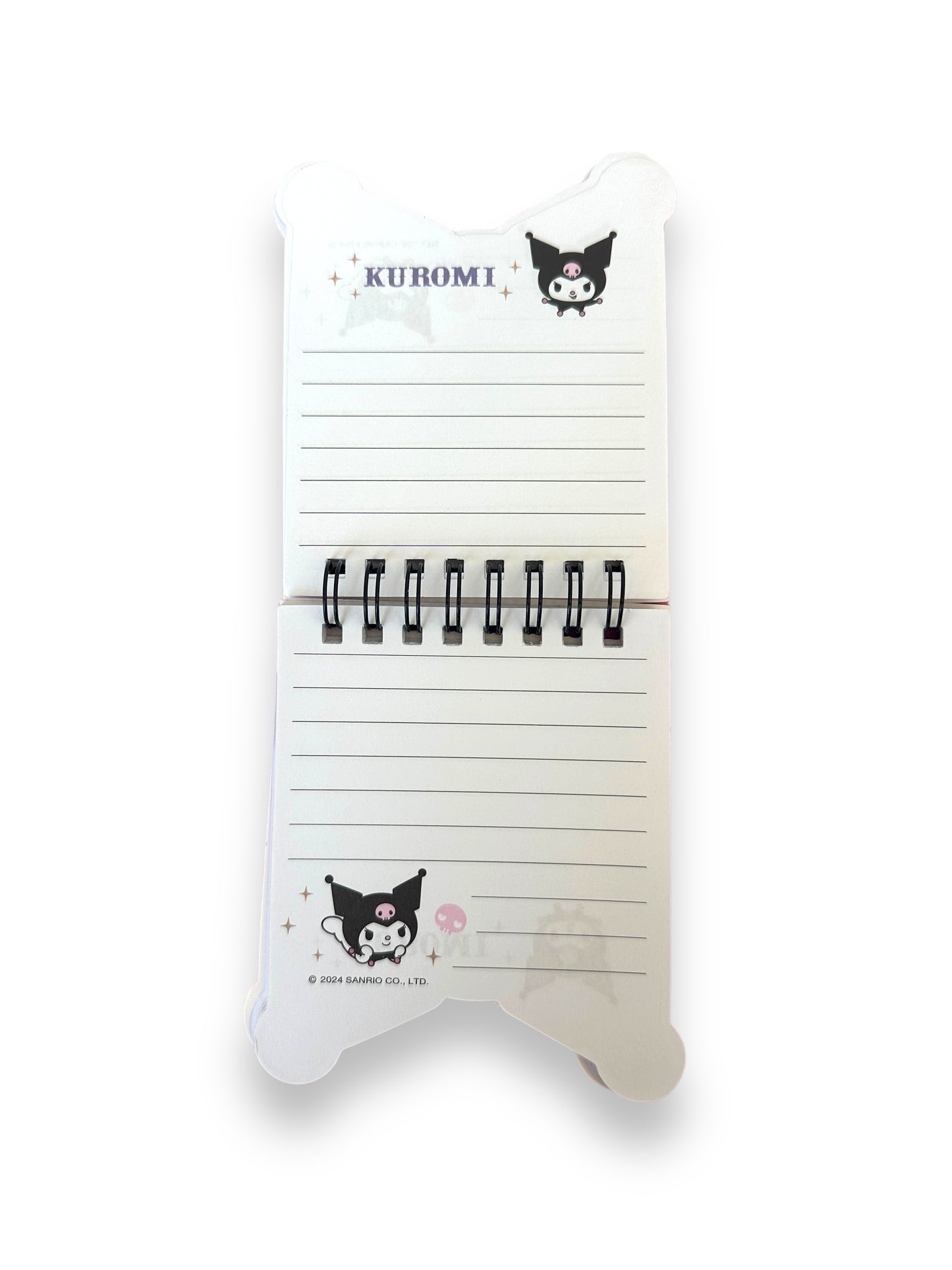 KUROMI D CUT MINI NOTEBOOK