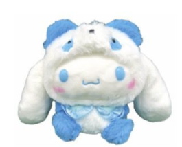 SANRIO CINNAMOROLL BEAN DOLL BLUE PANDA