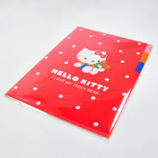 SANRIO ORIGINAL HELLO KITTY A5 FILE 50TH ANNIVERSARY 1982