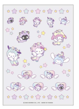SANRIO CHARACTERS TEMPORARY TATTOO PEGASUS