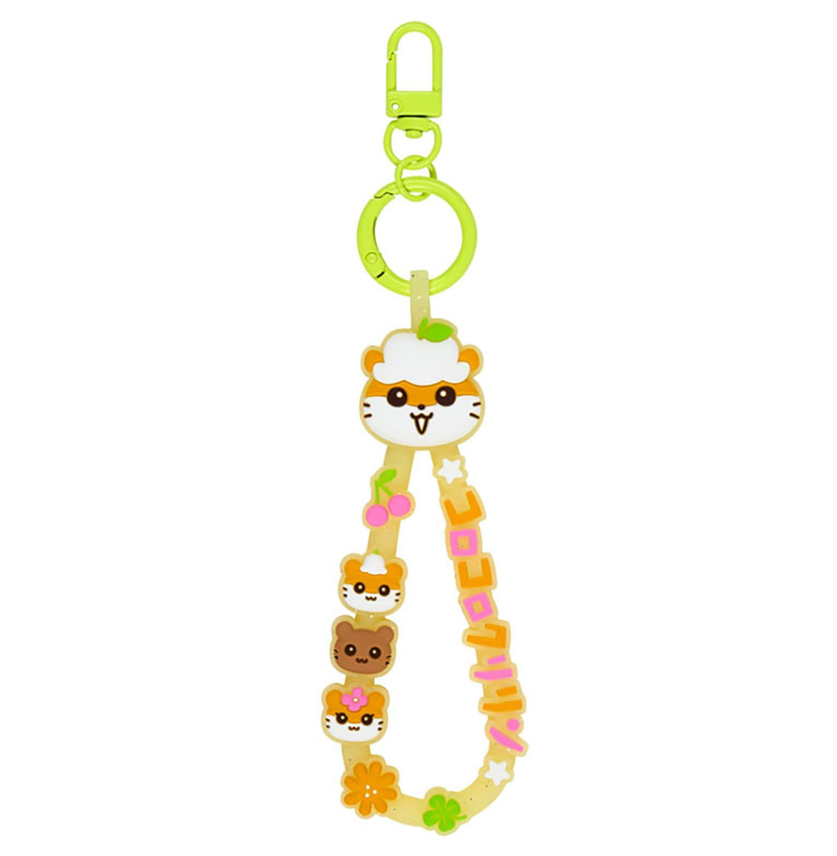 SANRIO ORIGINAL COROCORO KURIRIN RUBBER CORE KEYCHAIN