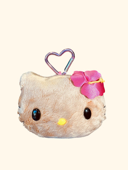 SANRIO HELLO KITTY DIECUT POCKET TAN HIBISCUS