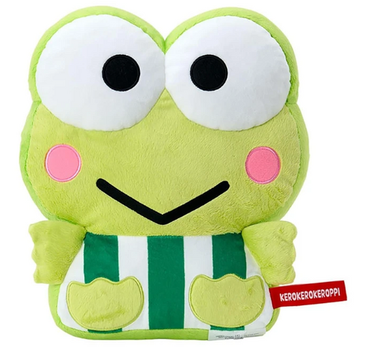 SANRIO ORIGINAL KEROPPI EVERYDAY USE CHARACTER SHAPED CUSHION