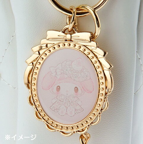 SANRIO JAPAN ORIGINAL MY MELODY  WHITE STRAWBERRY TEA TIME CROSS BODY BAG