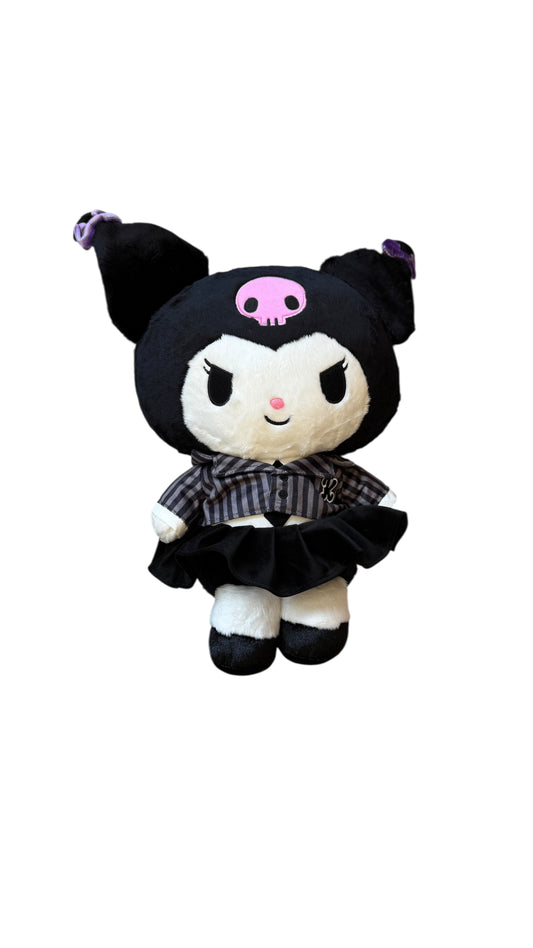 SANRIO KUROMI 12IN SCHOOL UNIFORM PLUSH