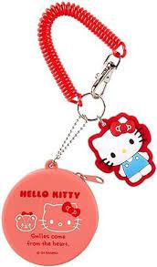 SANRIO JAPAN ORIGINAL HELLO KITTY MINI CASE CHARM KEYCHAIN