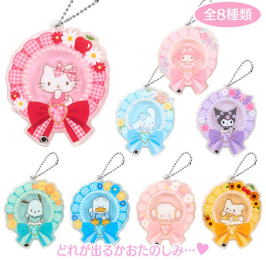SANRIO CHARACTERS ROSETTE CUSTOM ACRYLIC KEYCHAIN BLIND BOX