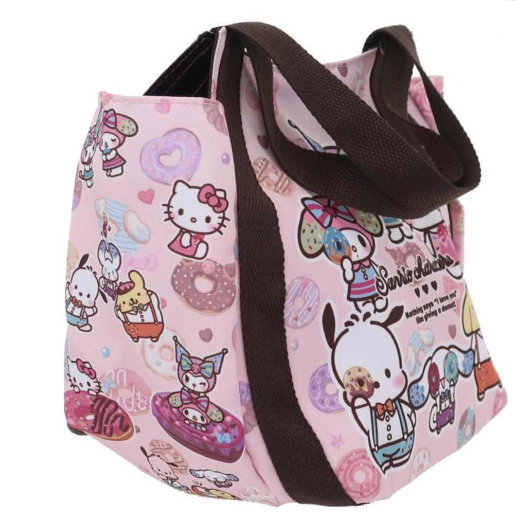 SANRIO JAPAN ORIGINAL CHARACTERS DONUTS PARTY BALLOON MINI TOTE BAG