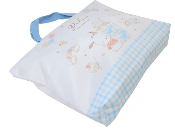 SANRIO JAPAN ORIGINAL POCHACCO TOTE BAG BLUE DESSERT