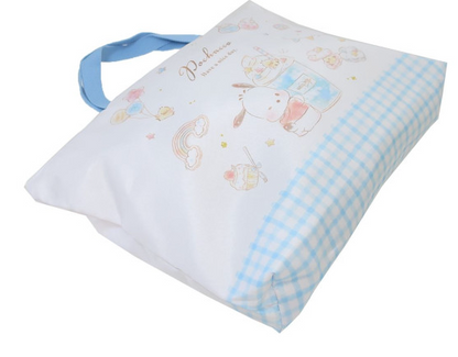 SANRIO JAPAN ORIGINAL POCHACCO TOTE BAG BLUE DESSERT