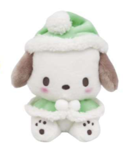 SANRIO ORIGINAL POCHACCO CAPE MASCOT PLUSH PC