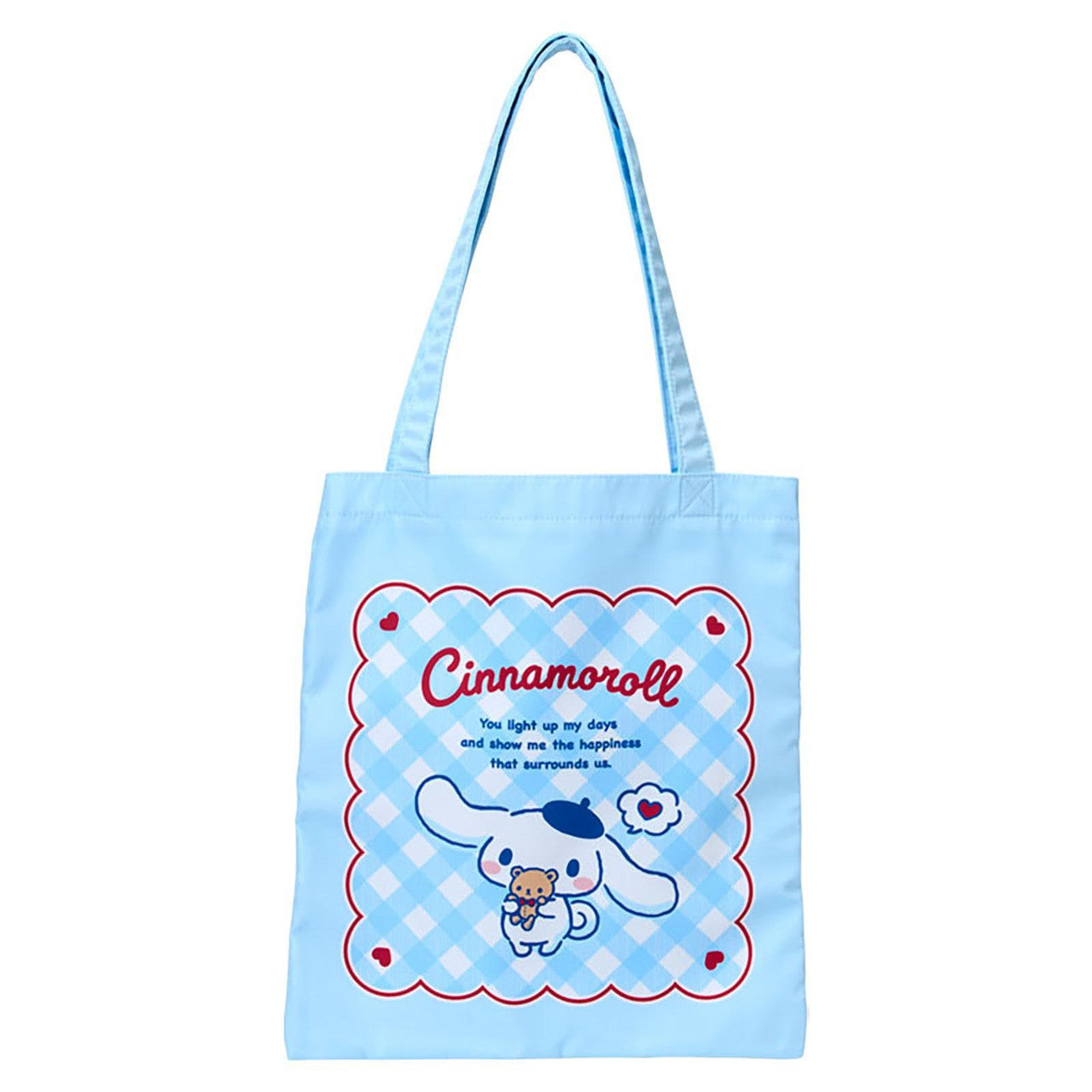 SANRIO CINNAMOROLL TOTE BAG WITH THE BEAR