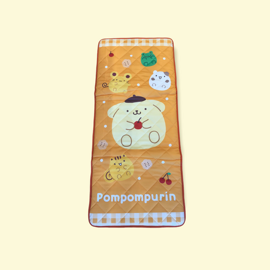 SANRIO JAPAN ORIGINAL POMPOMPURIN PN KUJI 2024 COT PAD # 1