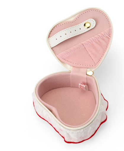 SANRIO ORIGINAL CINNAMOROLL ACCESSORY CASE HEART STRAWBERRY SHORTCAKE