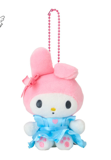 SANRIO ORIGINAL MY MELODY 50TH ANNIVERSARY MASCOT HOLDER- APRON BLUE
