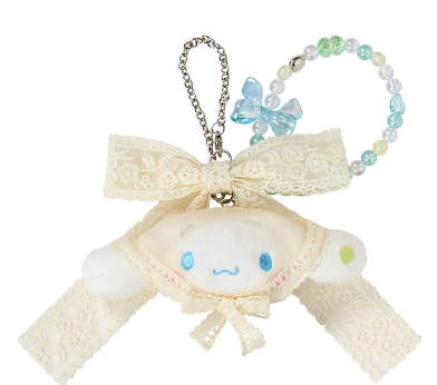 SANRIO ORIGINAL CINNAMOROLL MASCOT BAG CHARM FOREST LACE