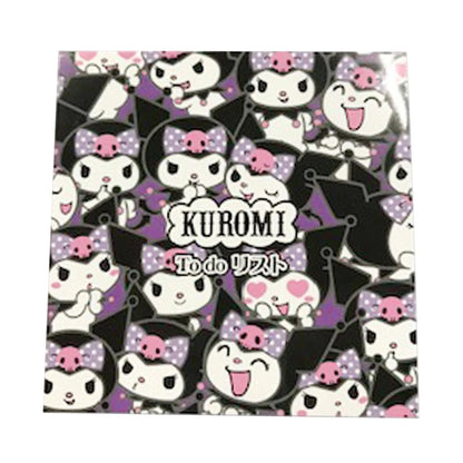 SANRIO ORIGINAL KUROMI TO DO LIST MEMO PAD