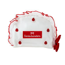 SANRIO ORIGINAL KUROMI COSMETIC POUCH STRAWBERRY SHORTCAKE 25