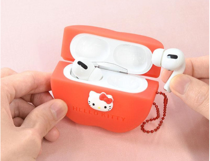 SANRIO JAPAN ORIGINAL HELLO KITTY APPLE AIRPODS PRO SOFT CASE