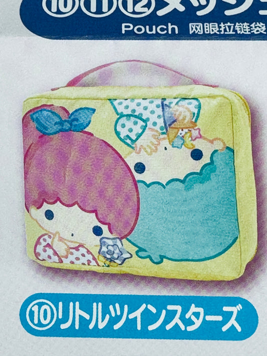 2024 SANRIO FAMILY KUJI #10  LITTLE TWIN STARS MESH POUCH