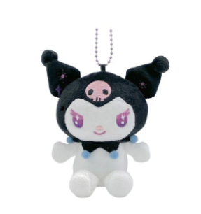 SANRIO ORIGINAL KUROMI 20TH ANNIVERSARY MASCOT HOLDER WONDERFUL JOURNEY