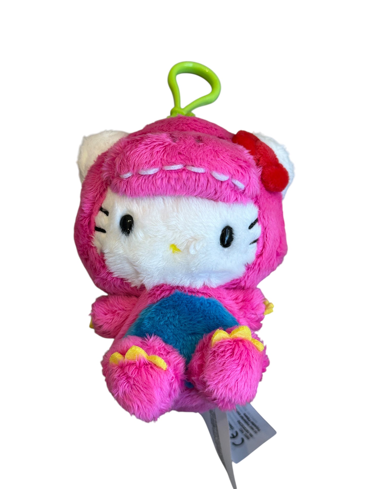 SANRIO HELLO KITTY MASCOT CLIP ON DINOSAUR