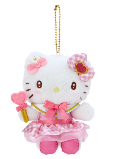 SANRIO JAPAN ORIGINAL HELLO KITTY MAKE YOU LOVE ME EVEN MORE MASCOT CHARM / PLUSH