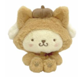 POMPOMPURIN MASCOT PLUSH PASTEL KITTEN