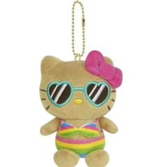 SANRIO ORIGINAL HELLO KITTY SUNGLASSES MASCOT WITH BALL CHAIN SUNTAN SERIES