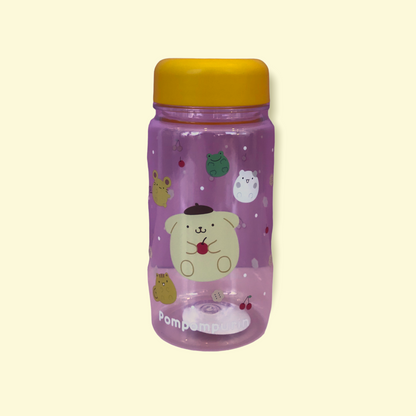 SANRIO JAPAN ORIGINAL POMPOMPURIN PN KUJI 2024 CLEAR WATER BOTTLE #8