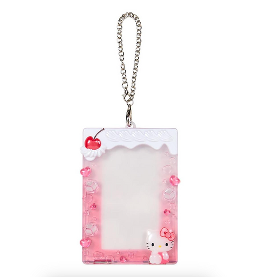 SANRIO ORIGINAL HELLO KITTY TRADING CARD HOLDER ENJOY IDOL CREAM SODA