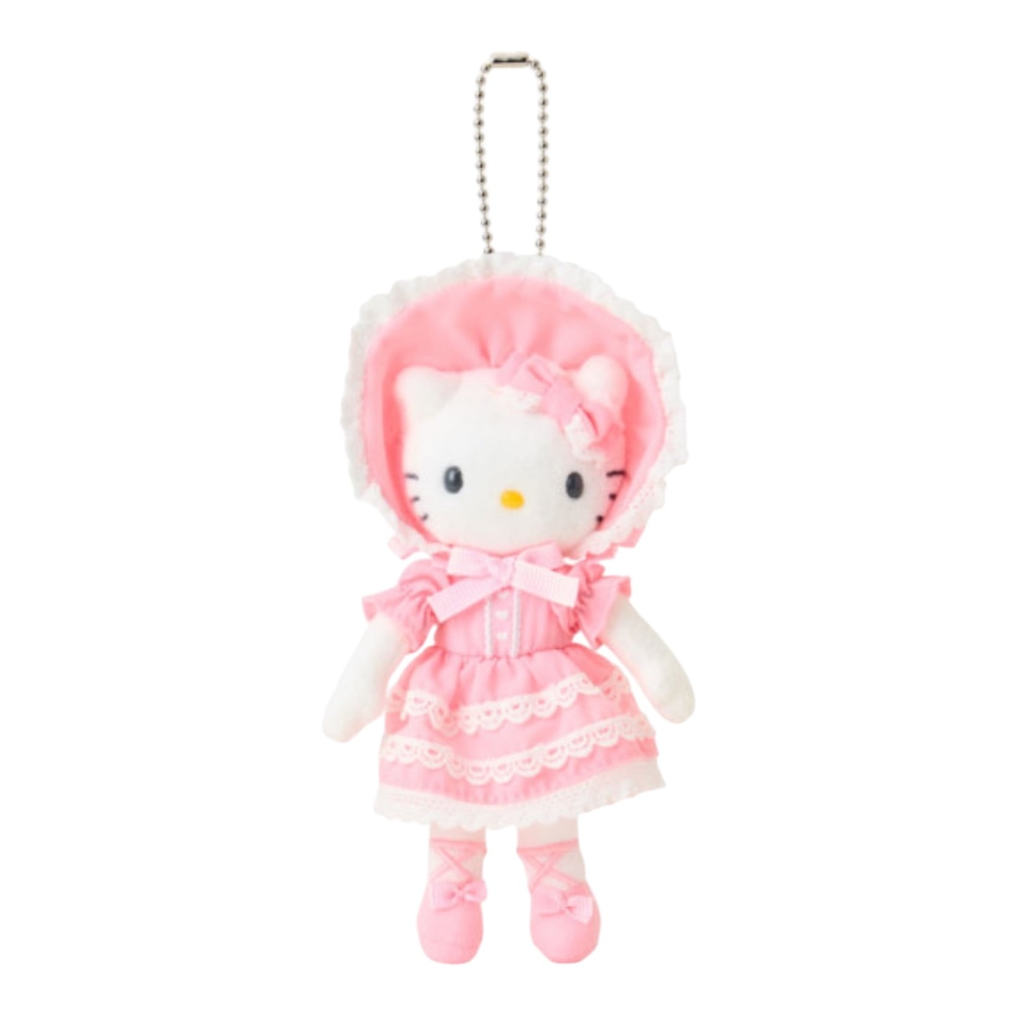 SANRIO ORIGINAL HELLO KITTY MASCOT HOLDER CLOSET COLLECTION LOLITA STYLE PINK LACE