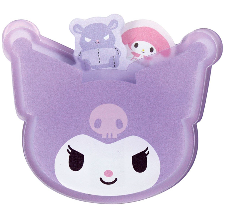 SANRIO ORIGINAL KUROMI MEMO CLIP STAND & MEMO PAD