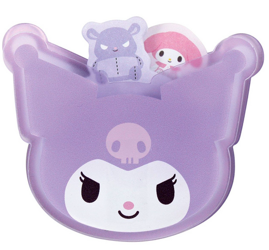 SANRIO ORIGINAL KUROMI MEMO CLIP STAND & MEMO PAD
