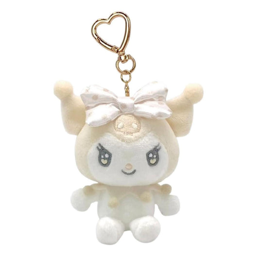 SANRIO ORIGINAL KUROMI MASCOT HOLDER NAKAJIMA FAVORITE COLOR WHITE