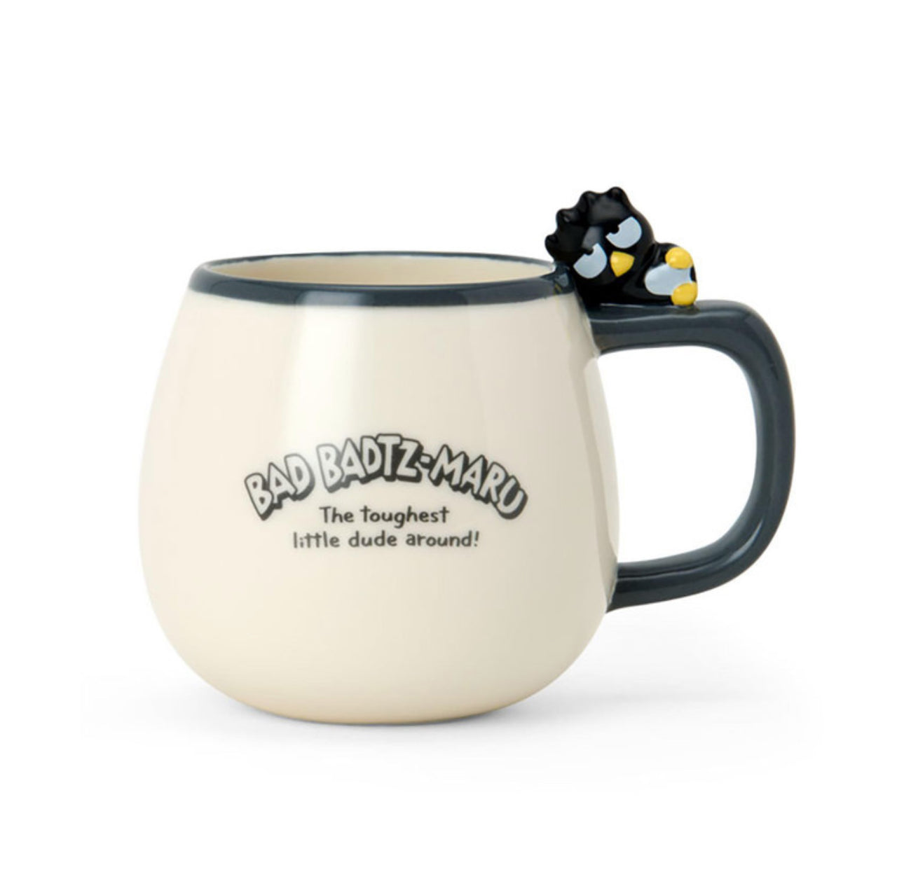 SANRIO ORIGINAL BADTZ MARU MASCOT ATTACHED MUG CUP
